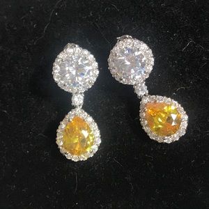 925 Silver 10.35ctw BellaLuce earrings
